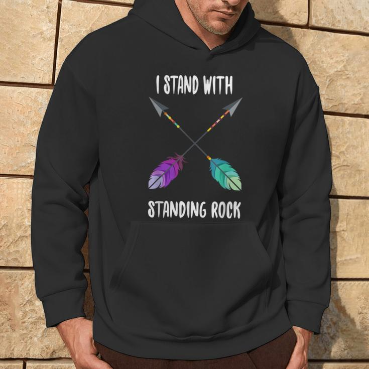 I Stand With Standing Rock Nodapl Mni WiconiHoodie Lifestyle