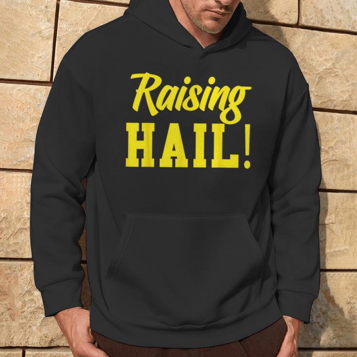 State Of Michigan Raising Hail U M Ann Arbor Mi Aa Hoodie Lifestyle