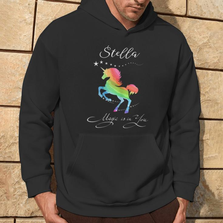 Stella Magic Einhorn Hoodie - Mystisches Pferd mit Regenbogenspritzern Lebensstil