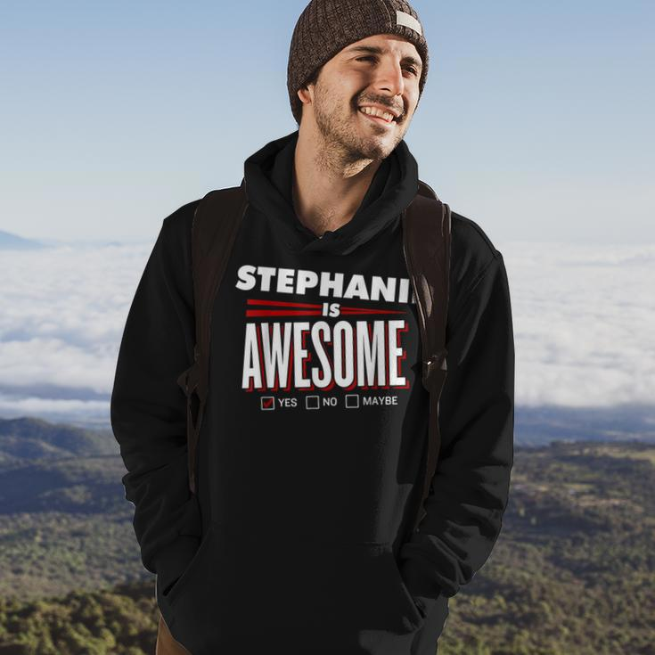 Stephanie Is Awesome Family Friend Name Hoodie Lifestyle
