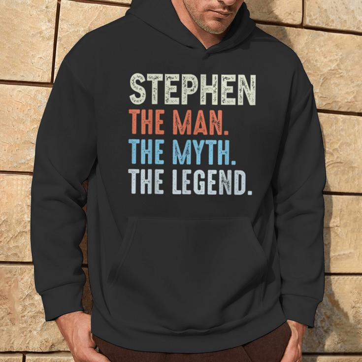 Stephen The Legend Name Personalized Cute Idea Vintage Hoodie Lifestyle
