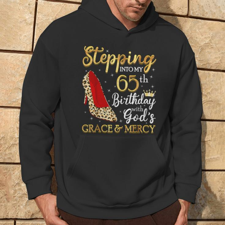 Stepping Into My 65Th Birthday With God's Grace & Mercy Hoodie Lifestyle