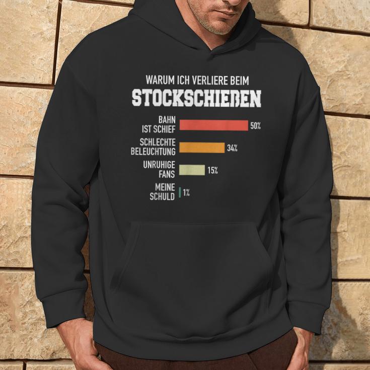 Stockschießen Eisstock Stockschütze Eisstockschießen Kapuzenpullover Lebensstil