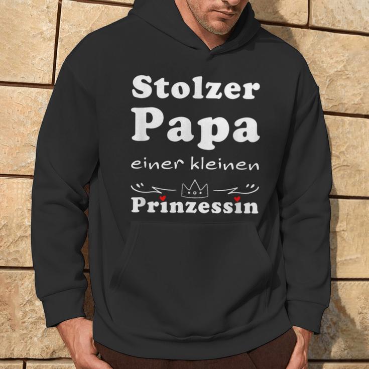 Stolzer Papa Einer Kleine Prinzessin Father's Day Kapuzenpullover Lebensstil