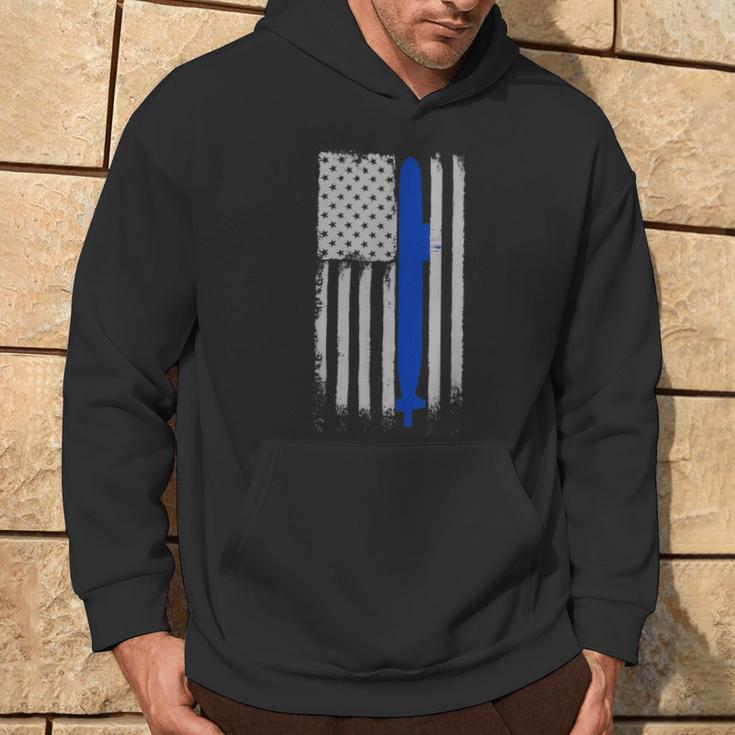 Submarine Usa Flag For Submariner Hoodie Lifestyle