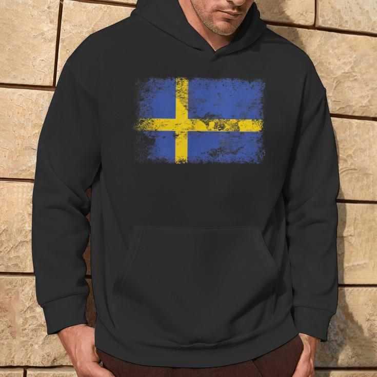 Sweden Flag Swedish Hoodie Lifestyle