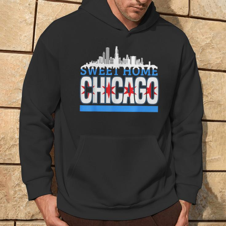 Sweet Home Chicago Souvenir Hoodie Lifestyle
