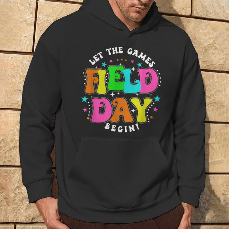 Teacher Student Field Day Let The Games Begin Field Day Hoodie Lifestyle