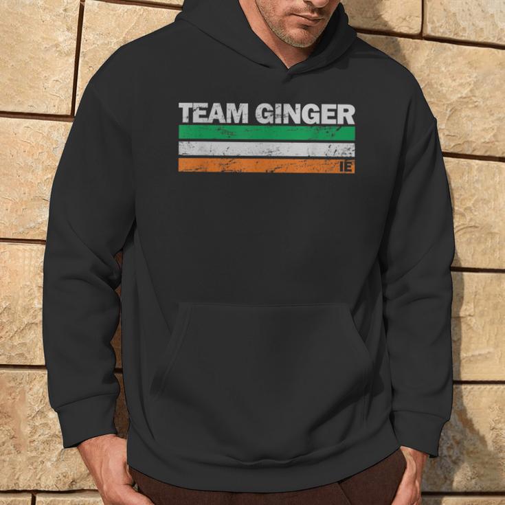 Team Ginger Ireland Flag Irish Pride Hoodie Lifestyle