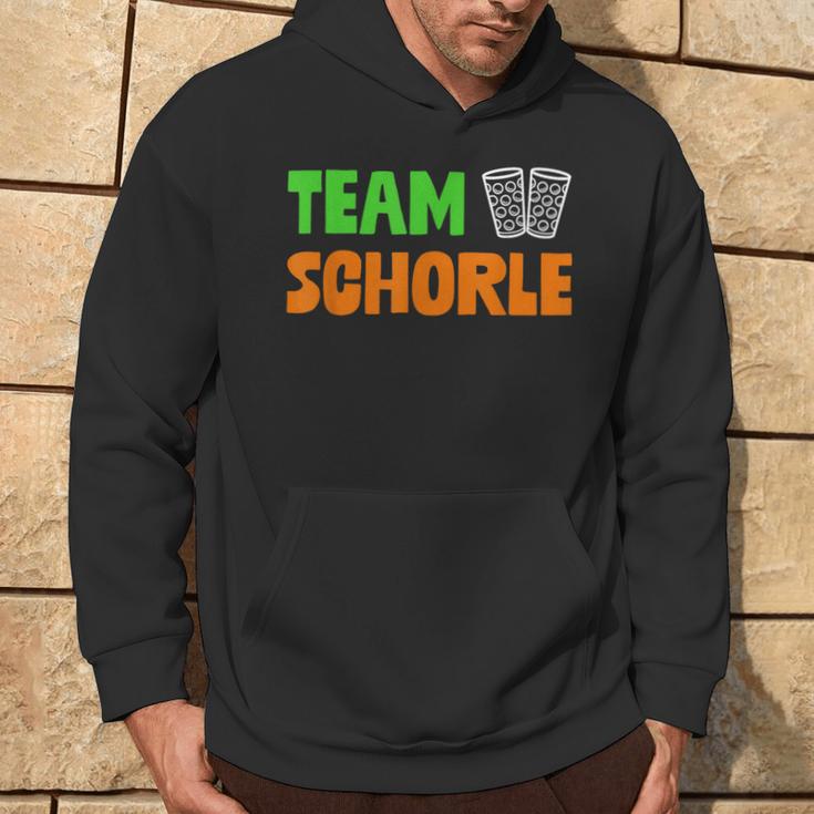 Team Schorle Dubbegläser Hoodie Lebensstil