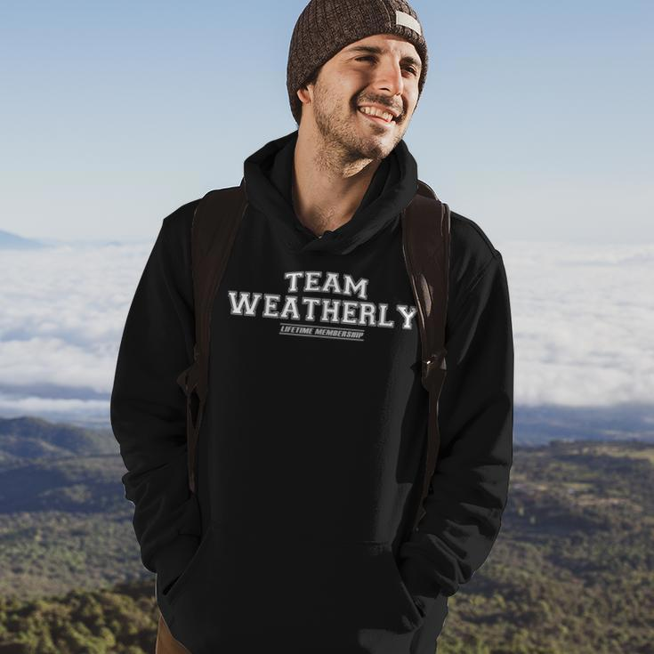 Team Weatherly Proud Family Surname Last Name Hoodie Lifestyle