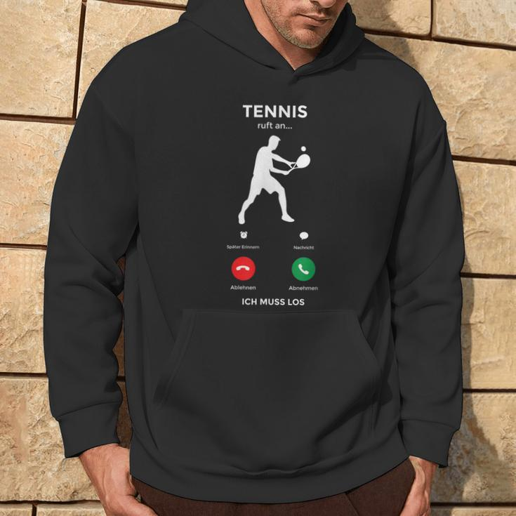 Tennis Ruft An Must Los Tennis Player Hoodie Lebensstil