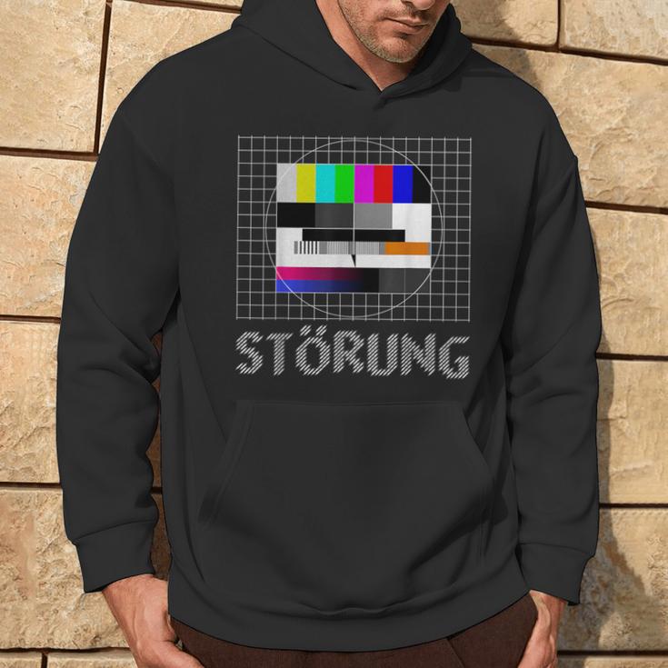 Testbild Störung Vintage Retro Hoodie Lebensstil