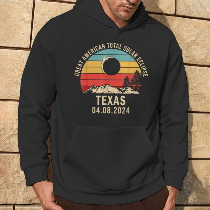 Texas Total Solar Eclipse 2024 Totality 2024 Hoodie Lifestyle