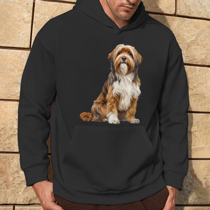 Tibetischer Terrier Hoodie Lebensstil