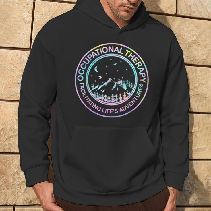 Tie Dye Occupational Therapy Facilitating Life's Adventures Hoodie Lifestyle