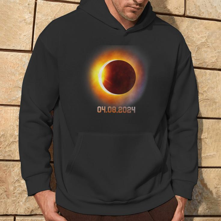Total Solar Eclipse 2024 Spring April 8Th 2024Hoodie Lifestyle