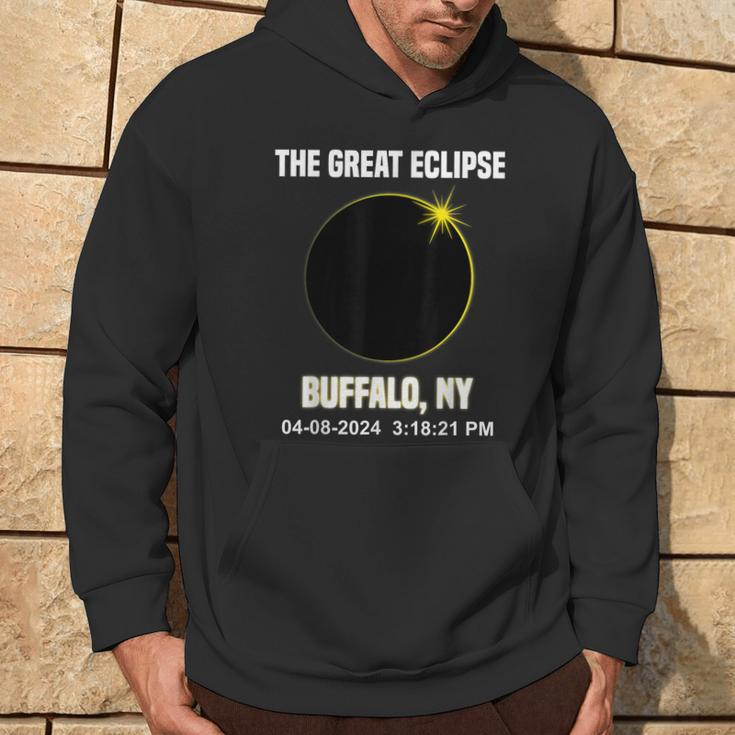 Total Solar Eclipse Buffalo 2024 Time New York Eclipse Hoodie Lifestyle