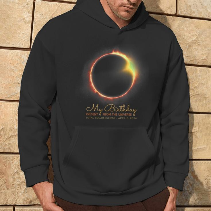 Total Solar Eclipse It's My Birthday April 8 2024 Hoodie Lifestyle