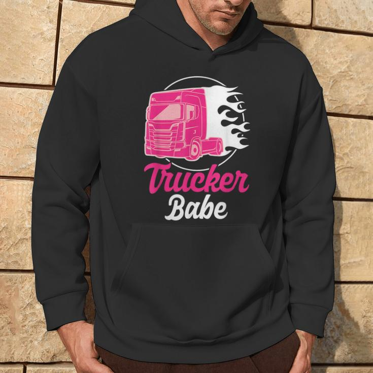 Trucker Babe Truck Driver And Trucker Hoodie Lebensstil