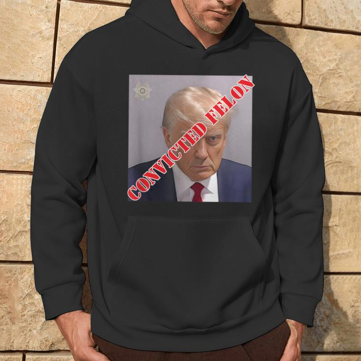 Trump 2024 Convicted Felon Stamped Guilty Hoodie Lifestyle