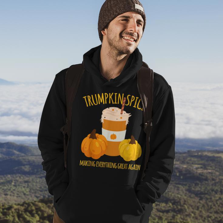 Trumpkin Spice Thanksgiving Making Everything Great Hoodie Lifestyle