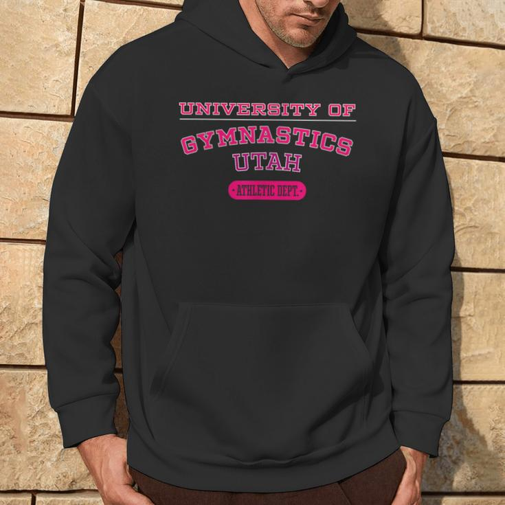 University Of Gymnastics Utah Athletic Dept Hoodie Lifestyle
