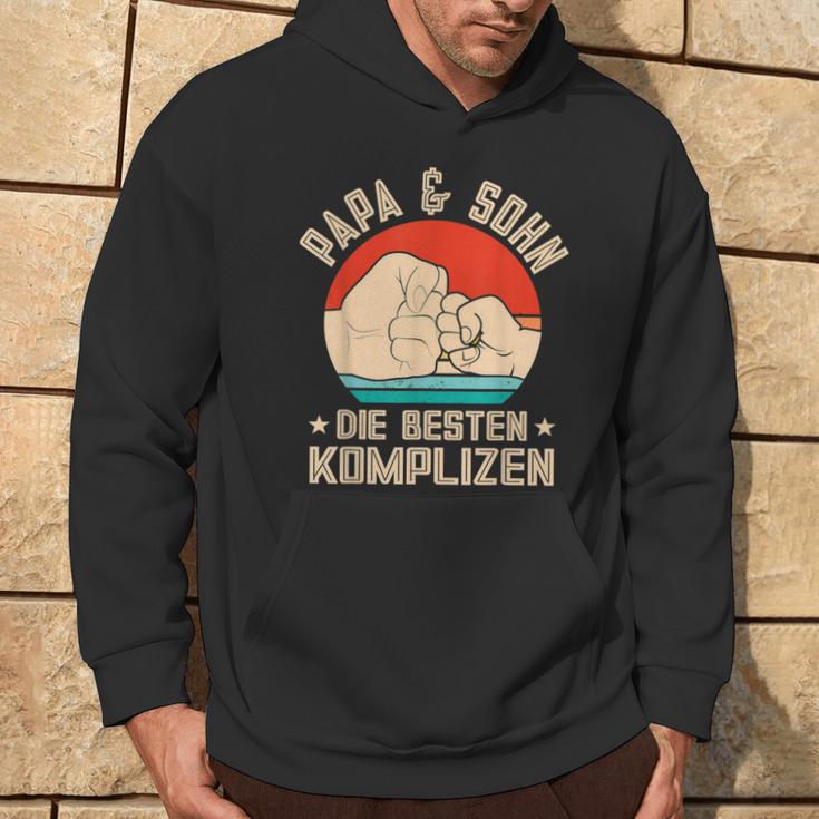 Vater Papa Sohn Kapuzenpullover Lebensstil