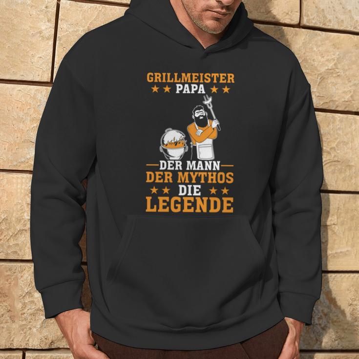 Vatertag Grillen Bbq Grillmeister Papa Barbecue Kapuzenpullover Lebensstil