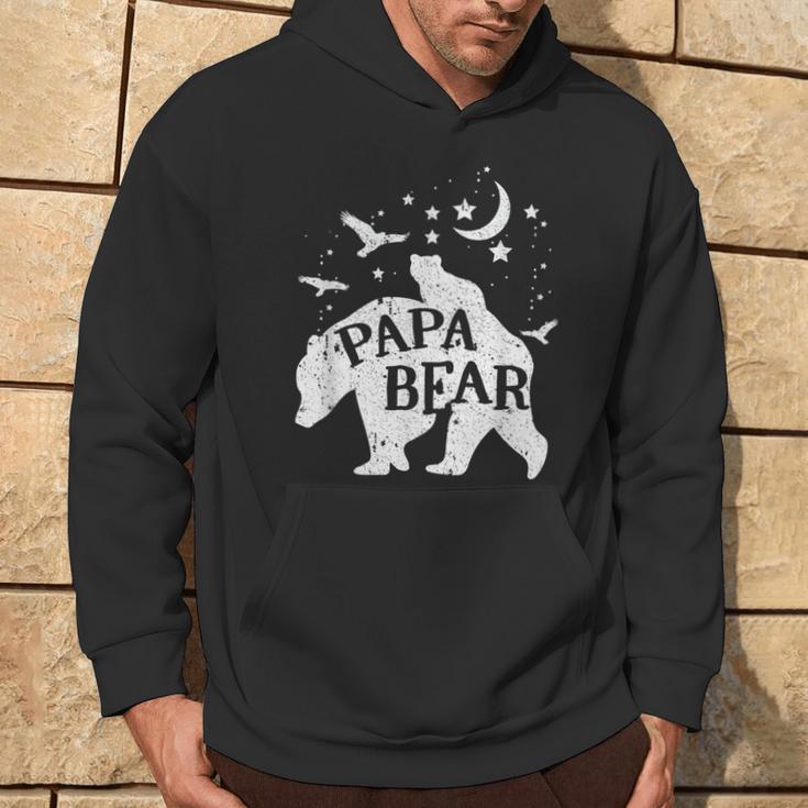 Vatertag Papa Bär Herren Papa Bär Kapuzenpullover Lebensstil