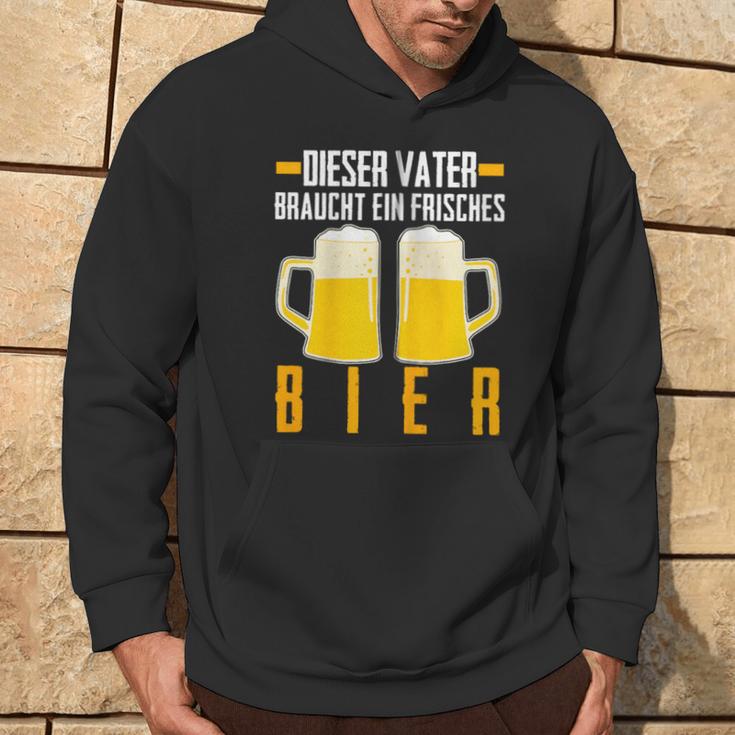 Vatertag Saufenater Frisches Bier Papa Kapuzenjacke Kapuzenpullover Lebensstil