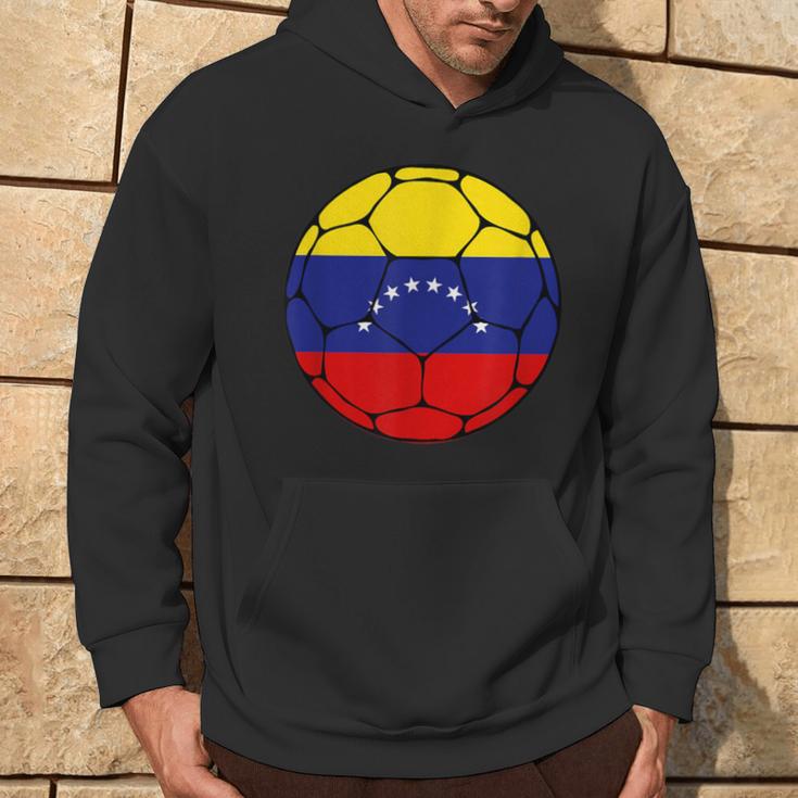 Venezuela Soccer Ball Flag Jersey Futbol Venezuela Football Hoodie Lifestyle