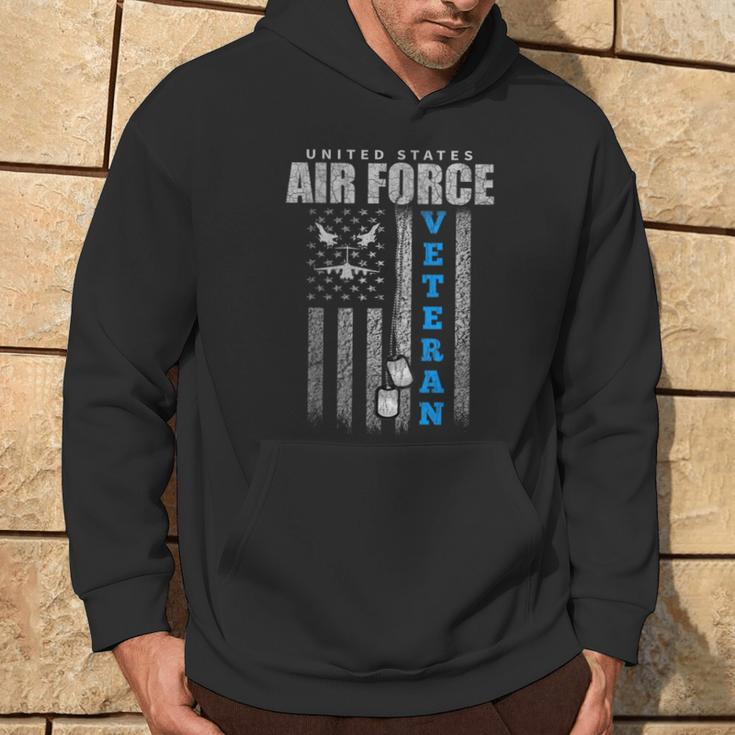 Veteran Of The Us Air Force Usa Flag Veterans Hoodie Lifestyle