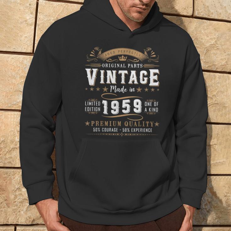 Vintage 1959 65Th Birthday 65 Year Old For Women Hoodie Lifestyle