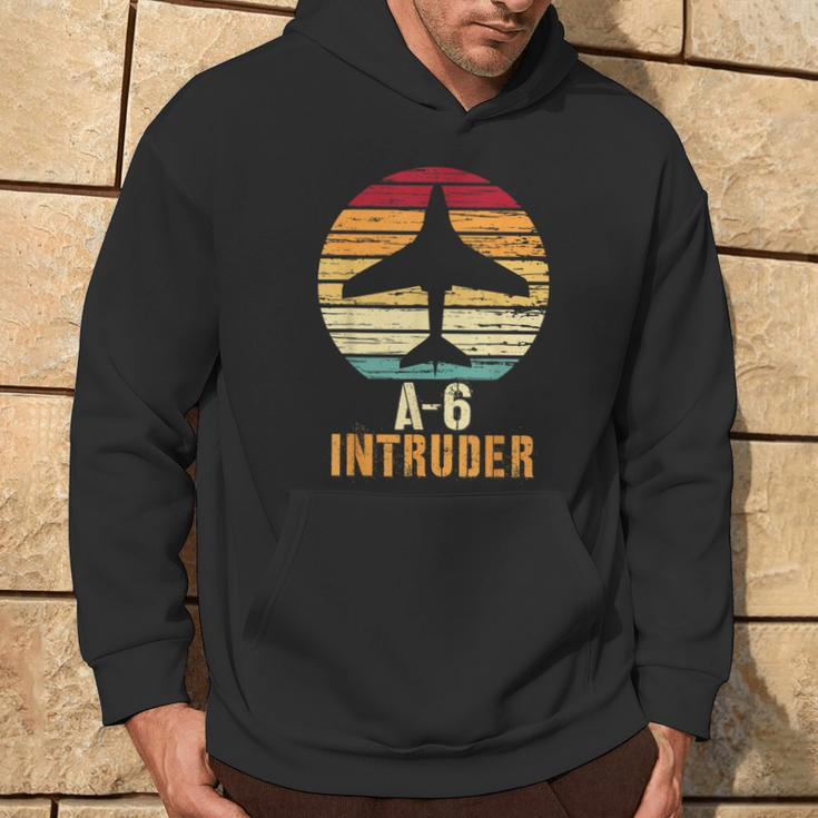 Vintage A-6 Intruder Military Aviation Hoodie Lifestyle