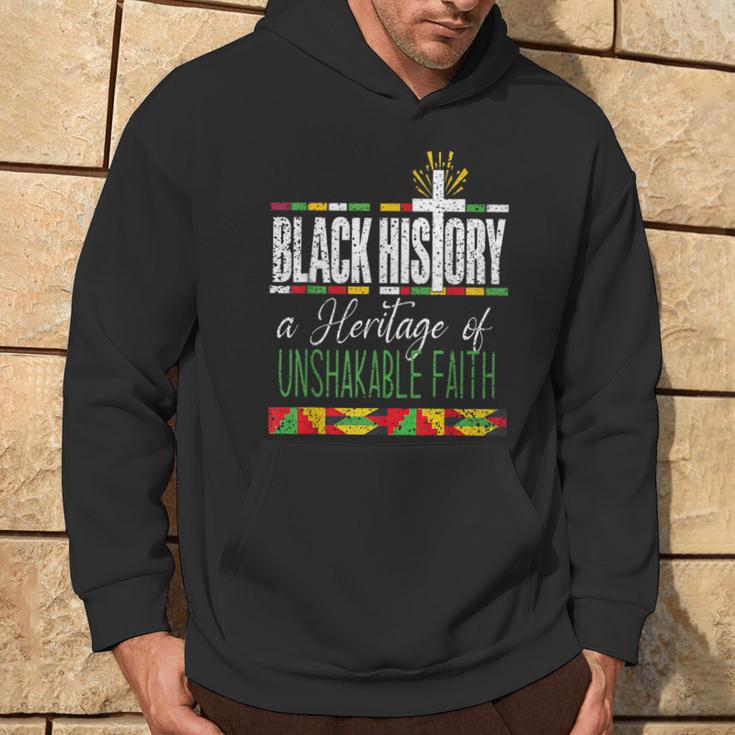 Vintage Black History A Heritage Of Unshakable Faith Bhm Hoodie Lifestyle