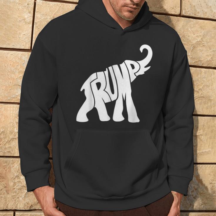 Vintage Donald Trump Vote 2024 Elephant Republican President Hoodie Lifestyle