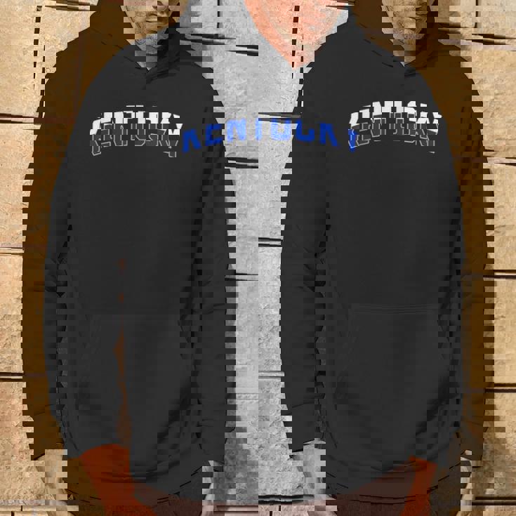 Vintage Kentucky Usa State Pride Varsity Kentucky Hoodie Lifestyle