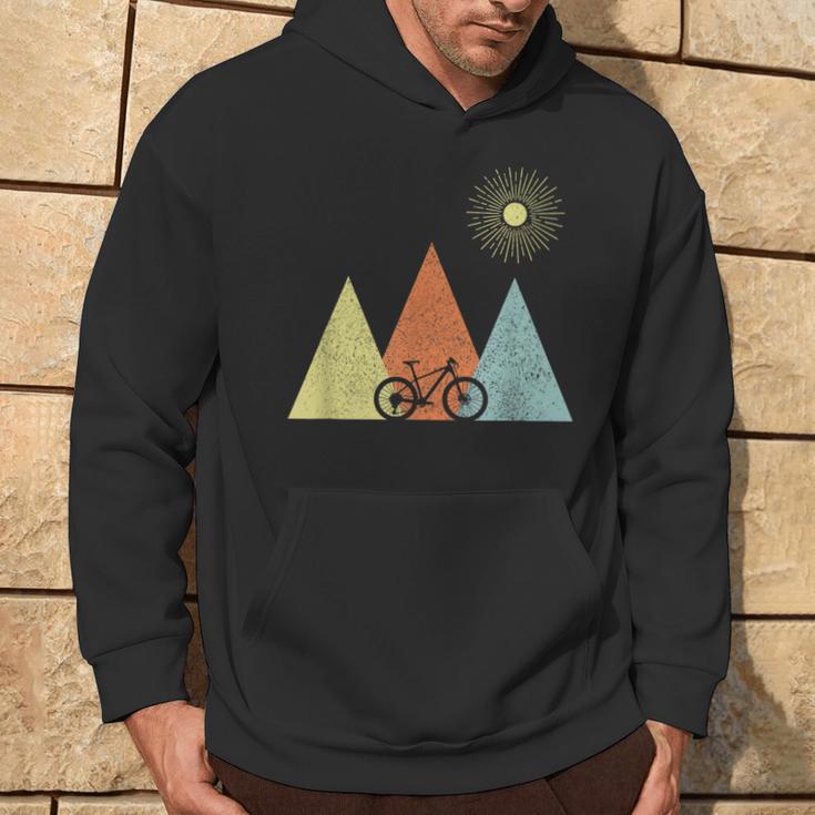 Vintage Mountain Bike Mtb Bicycle Cycling Cyclist Biker Hoodie Lifestyle