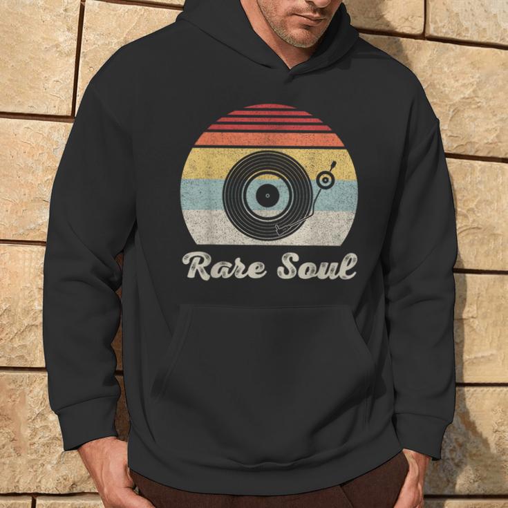 Vintage Retro Rare Soul Dj Turntable Music Old School Hoodie Lifestyle