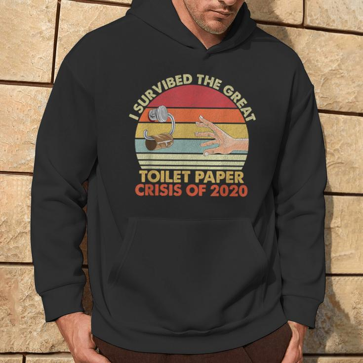 Vintage I Survived The Great Toilet Paper Crisis Of 2020 Hoodie Lifestyle