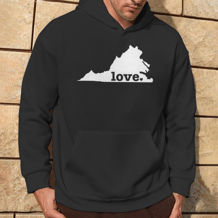 Virginia Love Hometown State Pride Hoodie Lifestyle