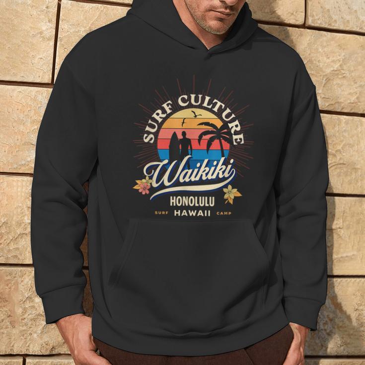 Waikiki Surf Culture Beach Hoodie Lifestyle