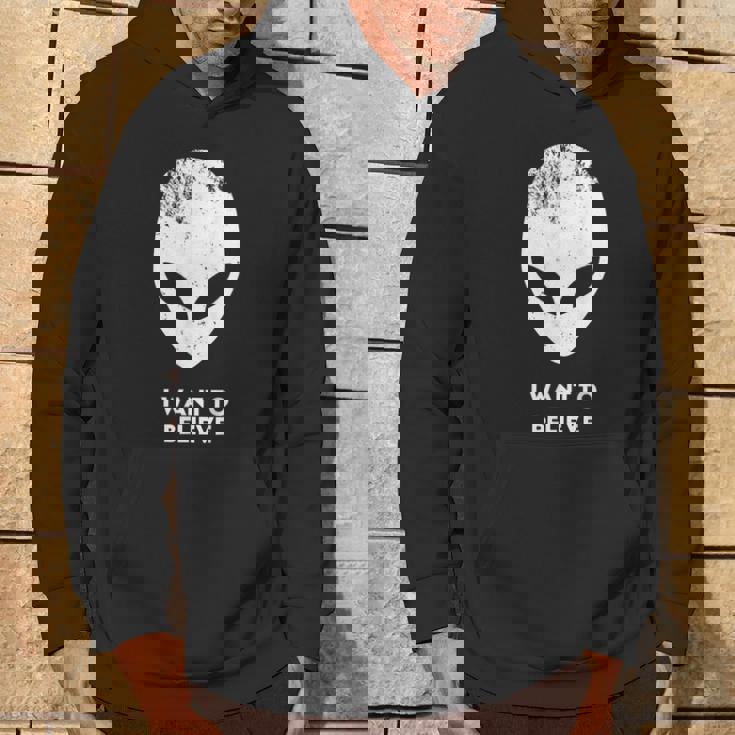 I Want To Believe Alien Alien Alien Hoodie Lebensstil
