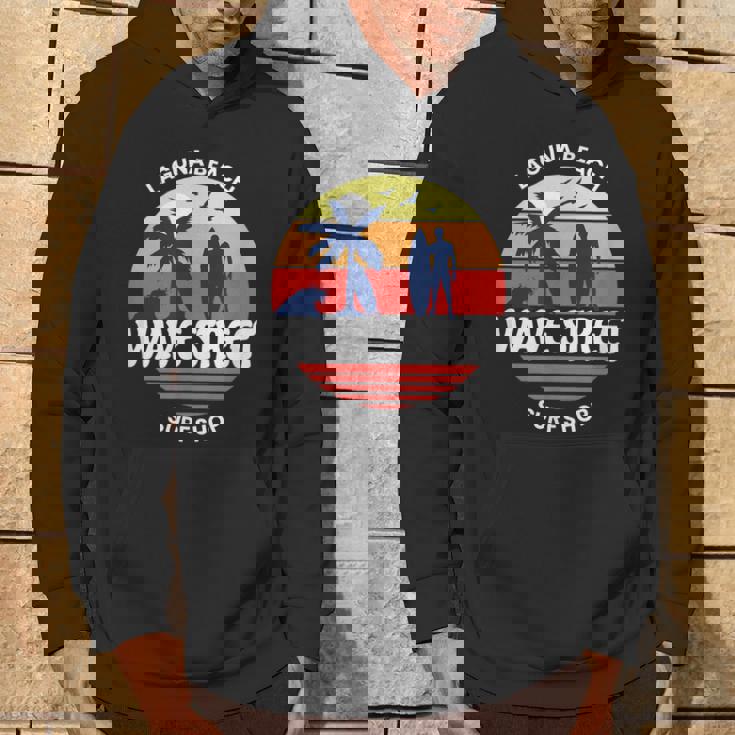 Wave Street Surf Shop Sunrise Logo Hoodie Lifestyle