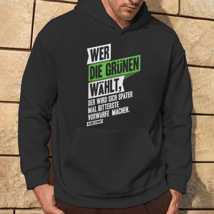 Wer Die Grünen Choose Bitterste Authentic Schmidt S Hoodie Lebensstil