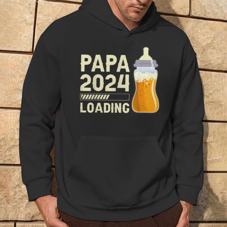 'Werdender Papa Zututkunft Papa Papa 2024 Loading' Kapuzenpullover Lebensstil