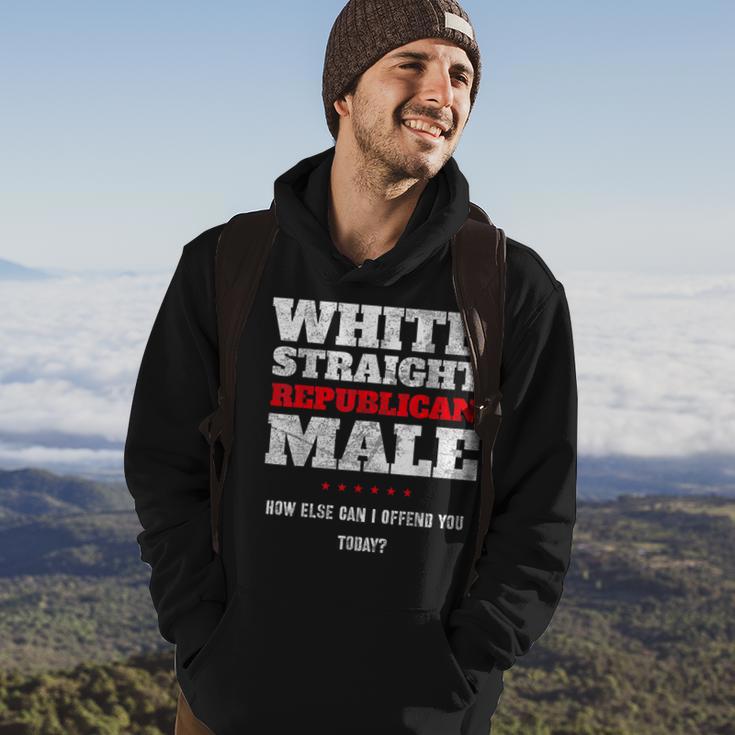 White Straight Republican Male How Else Can I Offend Hoodie Lifestyle