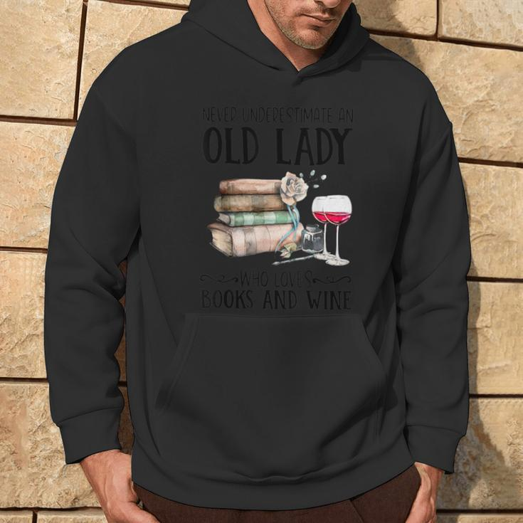 And Wine Hoodie Lifestyle