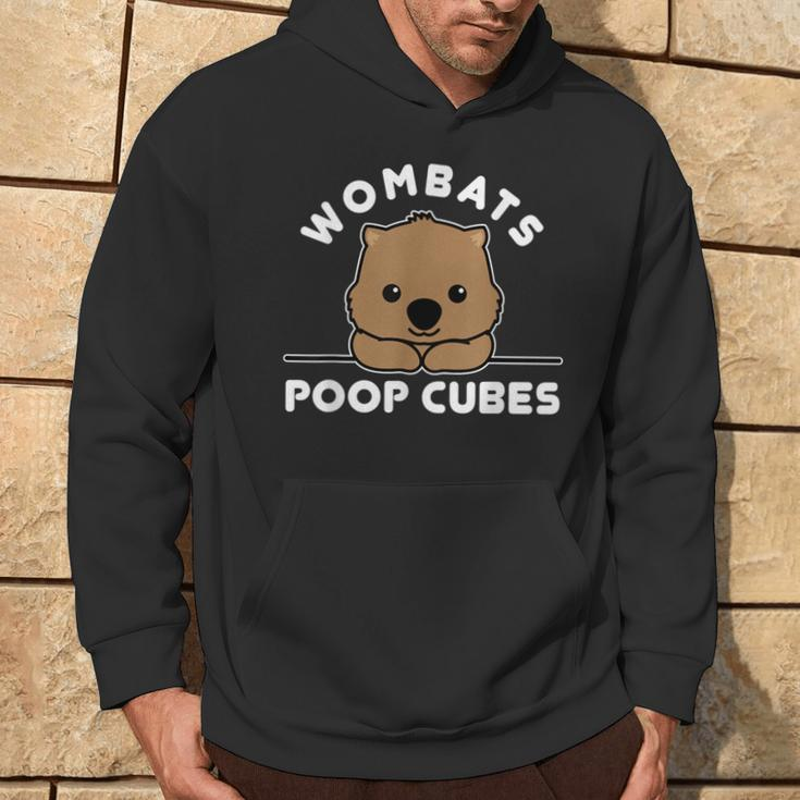 Wombats Poop Cubes Cute Kawaii Wombat Quote Hoodie Lebensstil